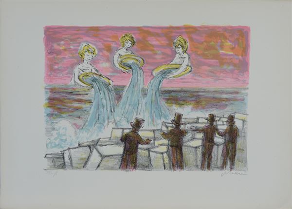 Mino Maccari - L'acqua e l'uomo