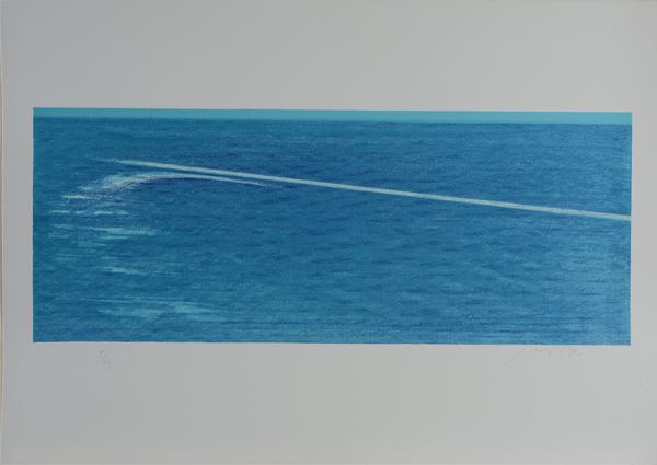 Piero Guccione - Linee dell'acqua