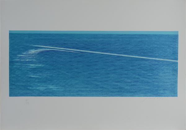 Piero Guccione - Linee dell'acqua
