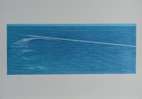 Piero Guccione - Linee dell'acqua