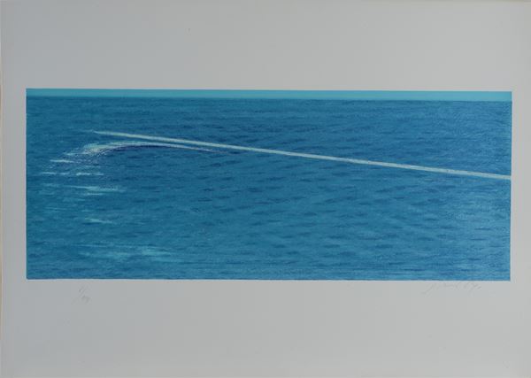 Piero Guccione - Linee dell'acqua