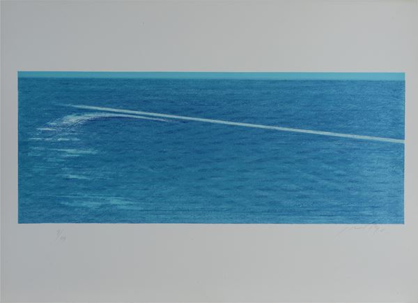 Piero Guccione - Linee dell'acqua