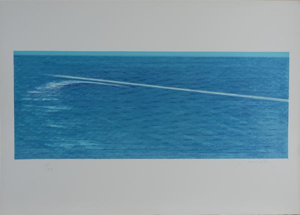Piero Guccione - Linee dell'acqua