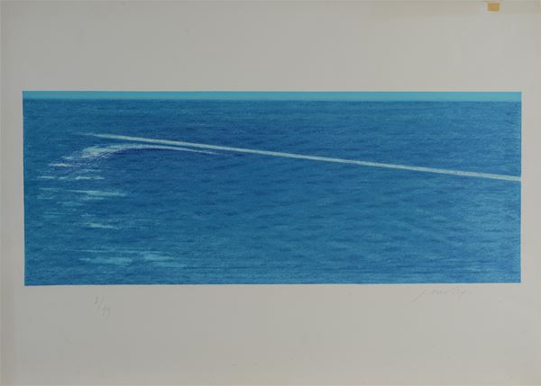Piero Guccione - Linee dell'acqua