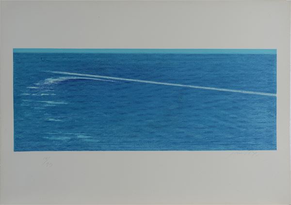 Piero Guccione - Linee dell'acqua