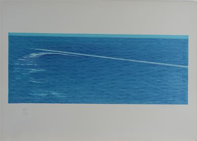 Linee dell'acqua, litografia