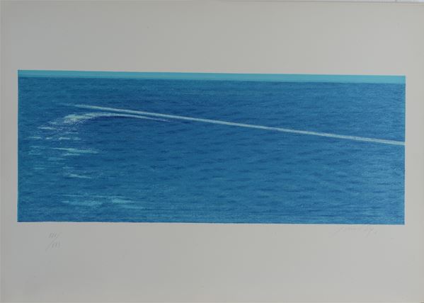 Piero Guccione - Linee dell'acqua