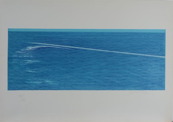 Piero Guccione - Linee dell'acqua