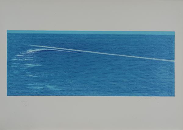 Piero Guccione - Linee dell'acqua