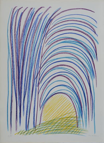 Tunnel in Bleu