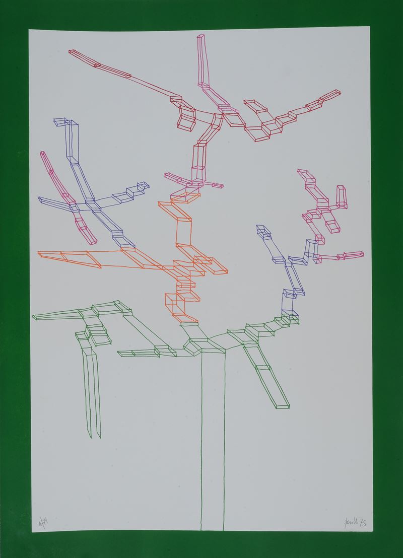 Achille Perilli - Systematic 2