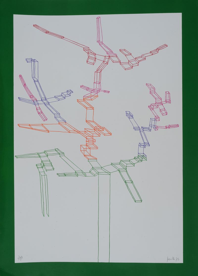 Achille Perilli - Systematic 2