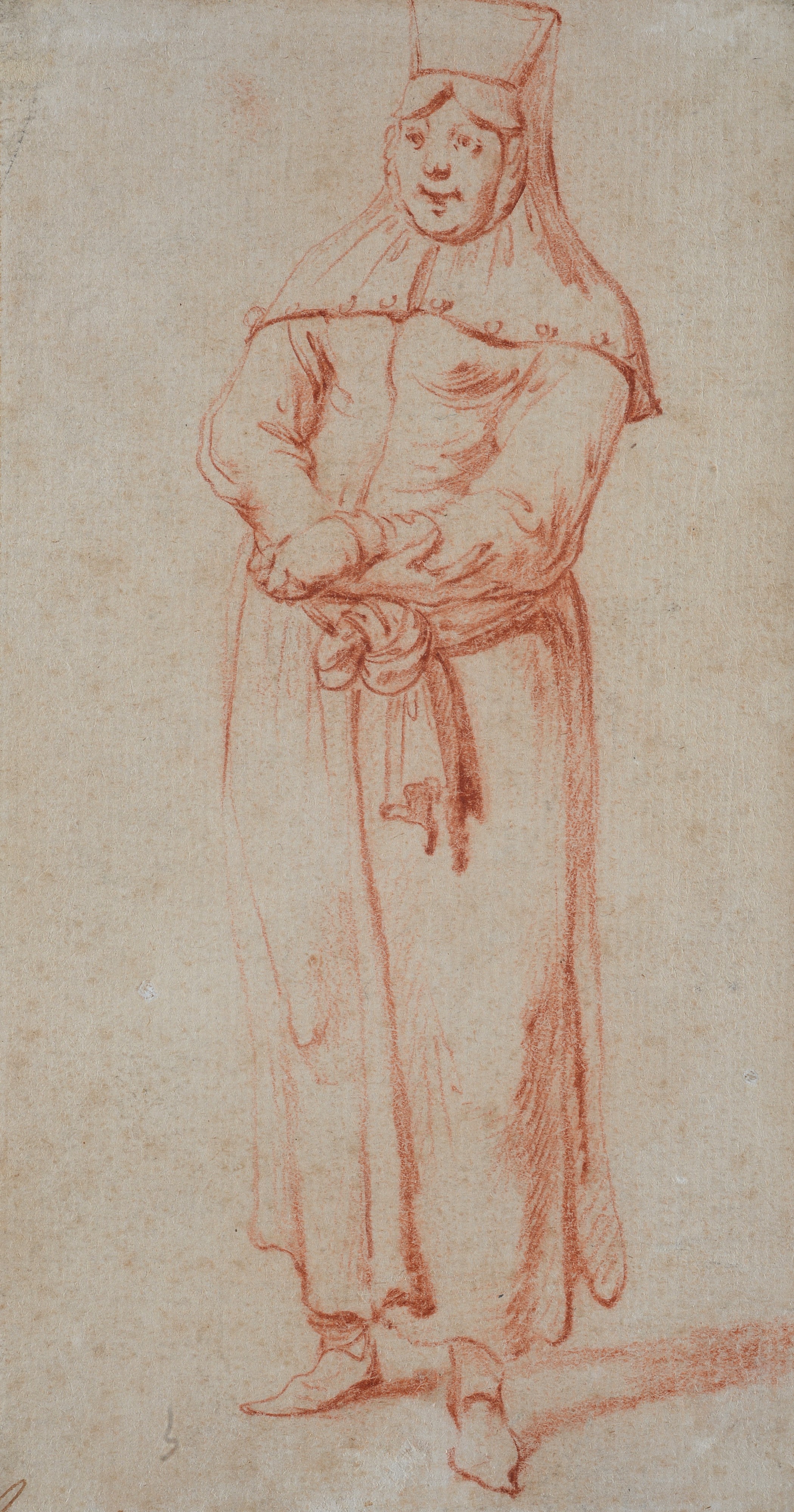 Coppia di disegni - Figure all'orientale