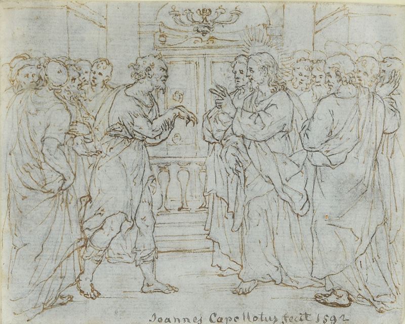 Guarigione dell'uomo con la mano paralizzata