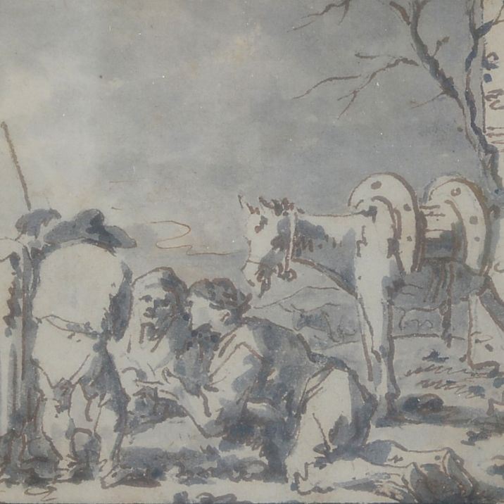 Bivacco di contadini