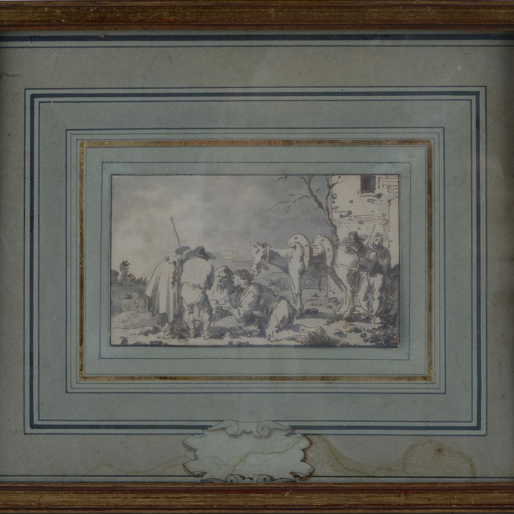 Bivacco di contadini