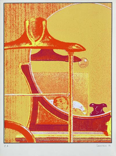 Senza titolo, serigrafia (1971)