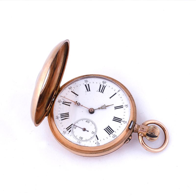 Orologio da Taschino in Oro Giallo