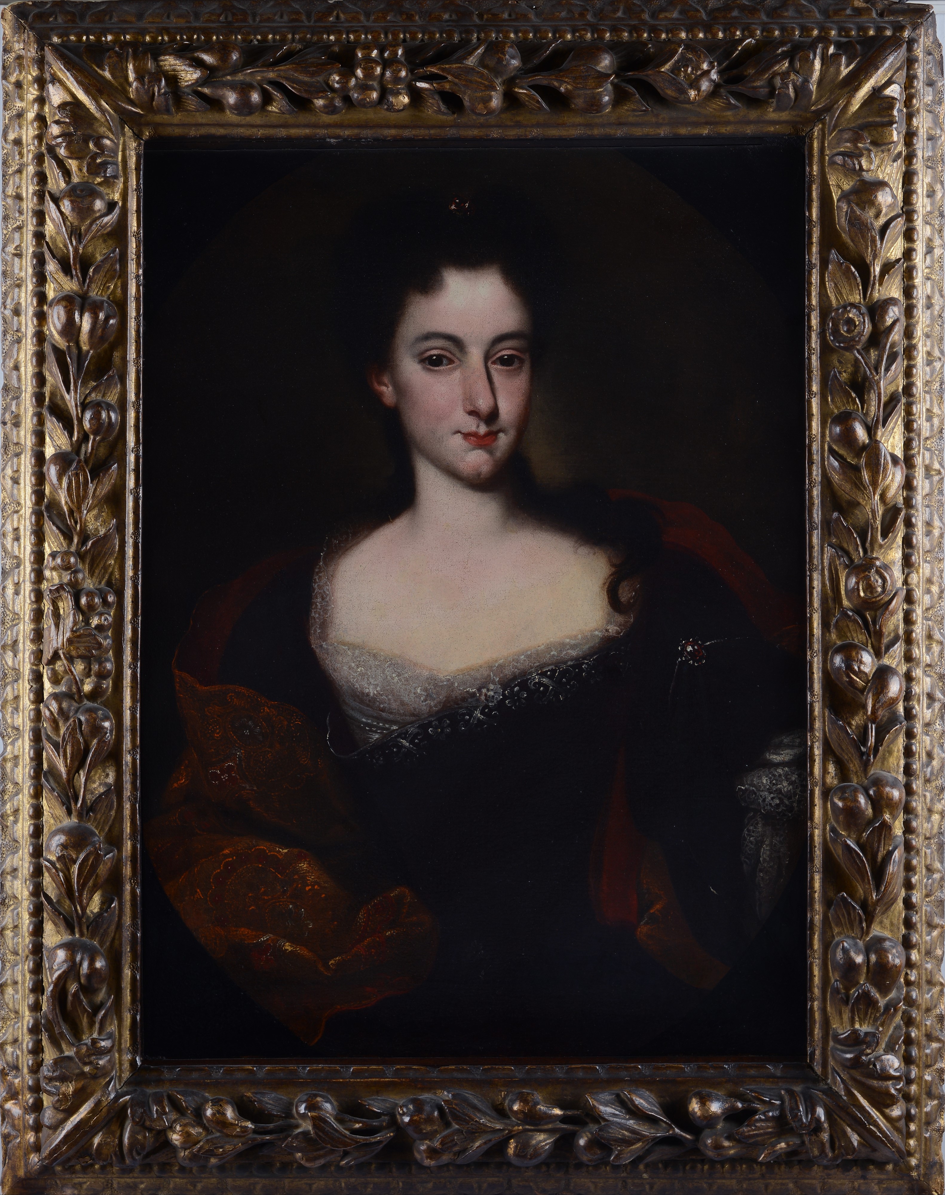 Scuola Francese, XVIII Sec. - Ritratto di Giovane Nobildonna