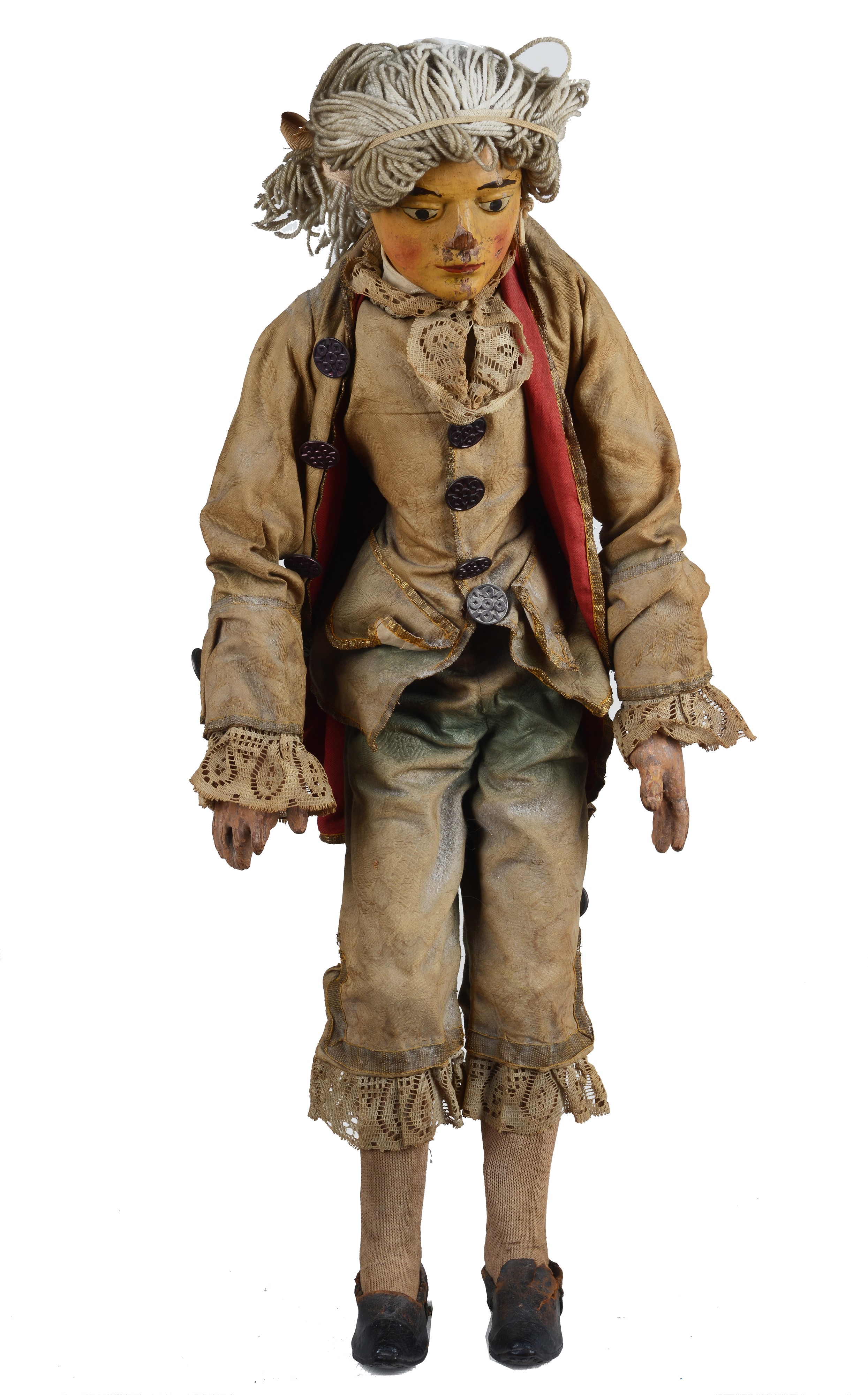 Coppia di Antiche Marionette