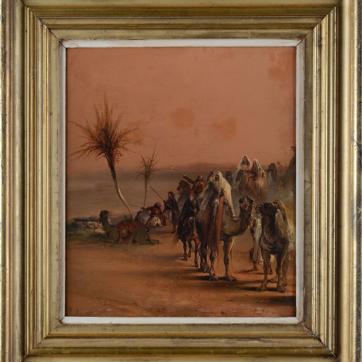 Randolfo Ruspini - Carovana di Cammelli