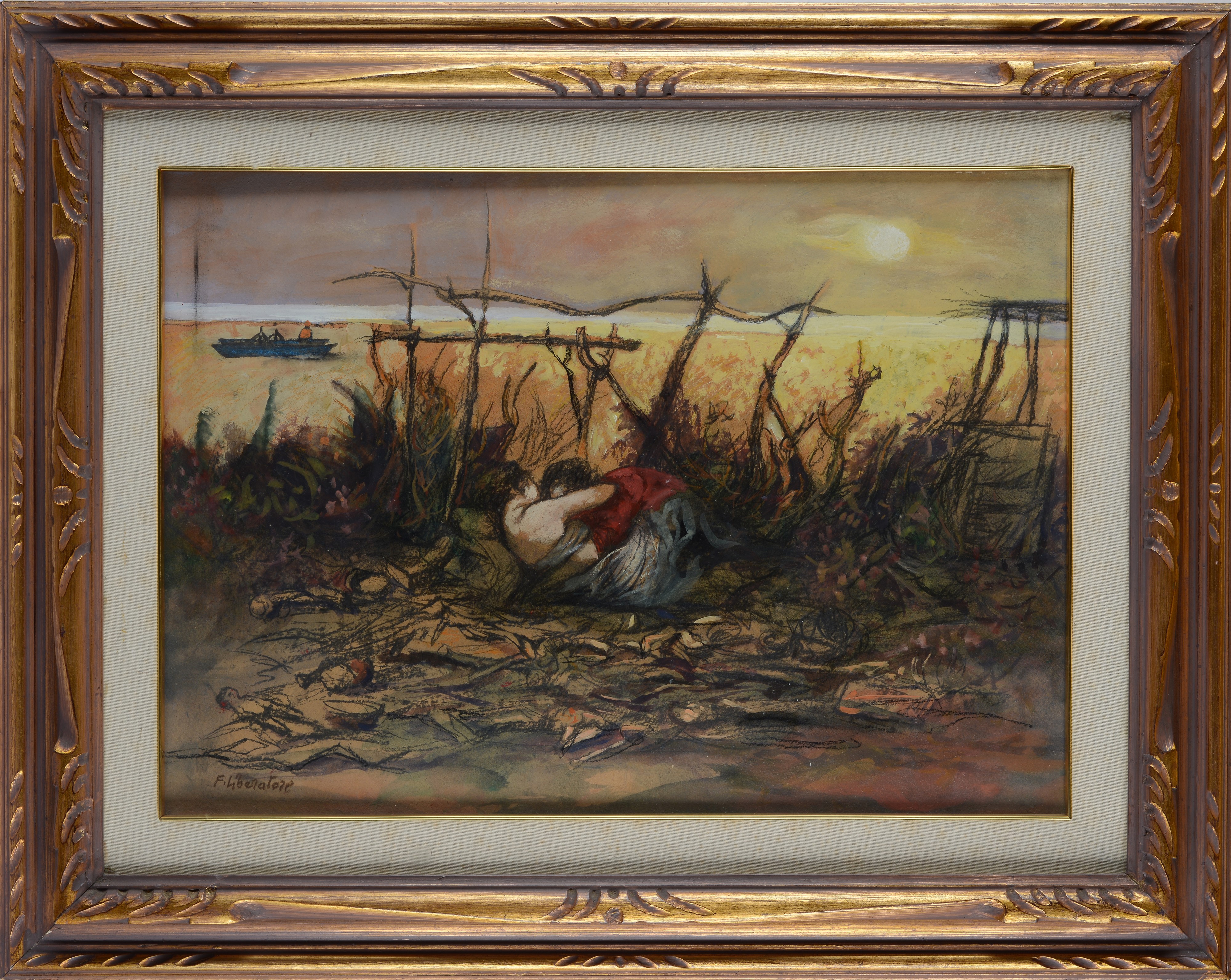 Amanti sulla spiaggia