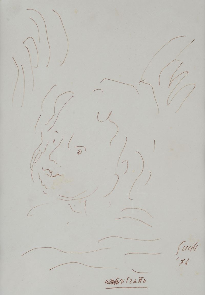 Virgilio Guidi - Autoritratto