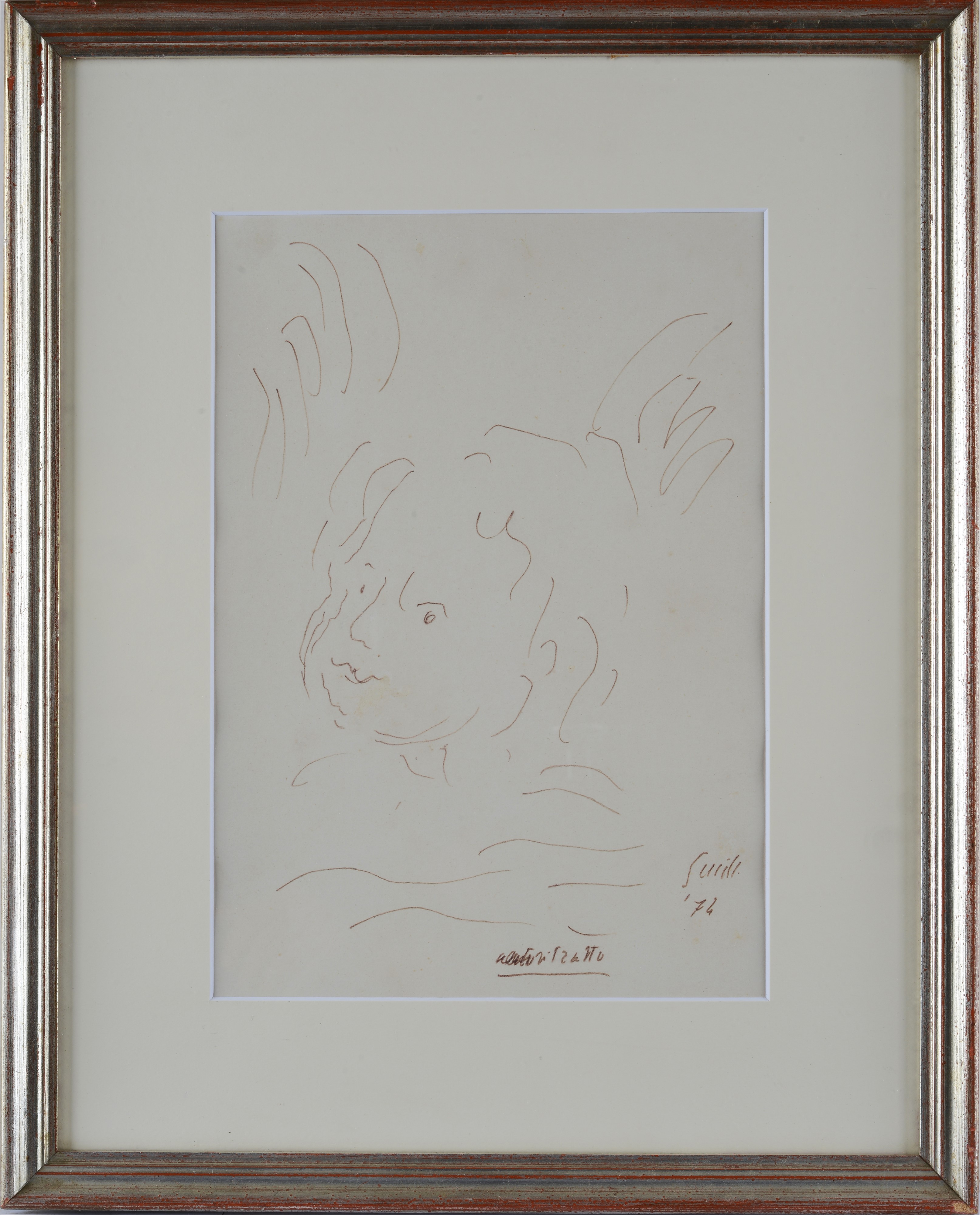 Virgilio Guidi - Autoritratto