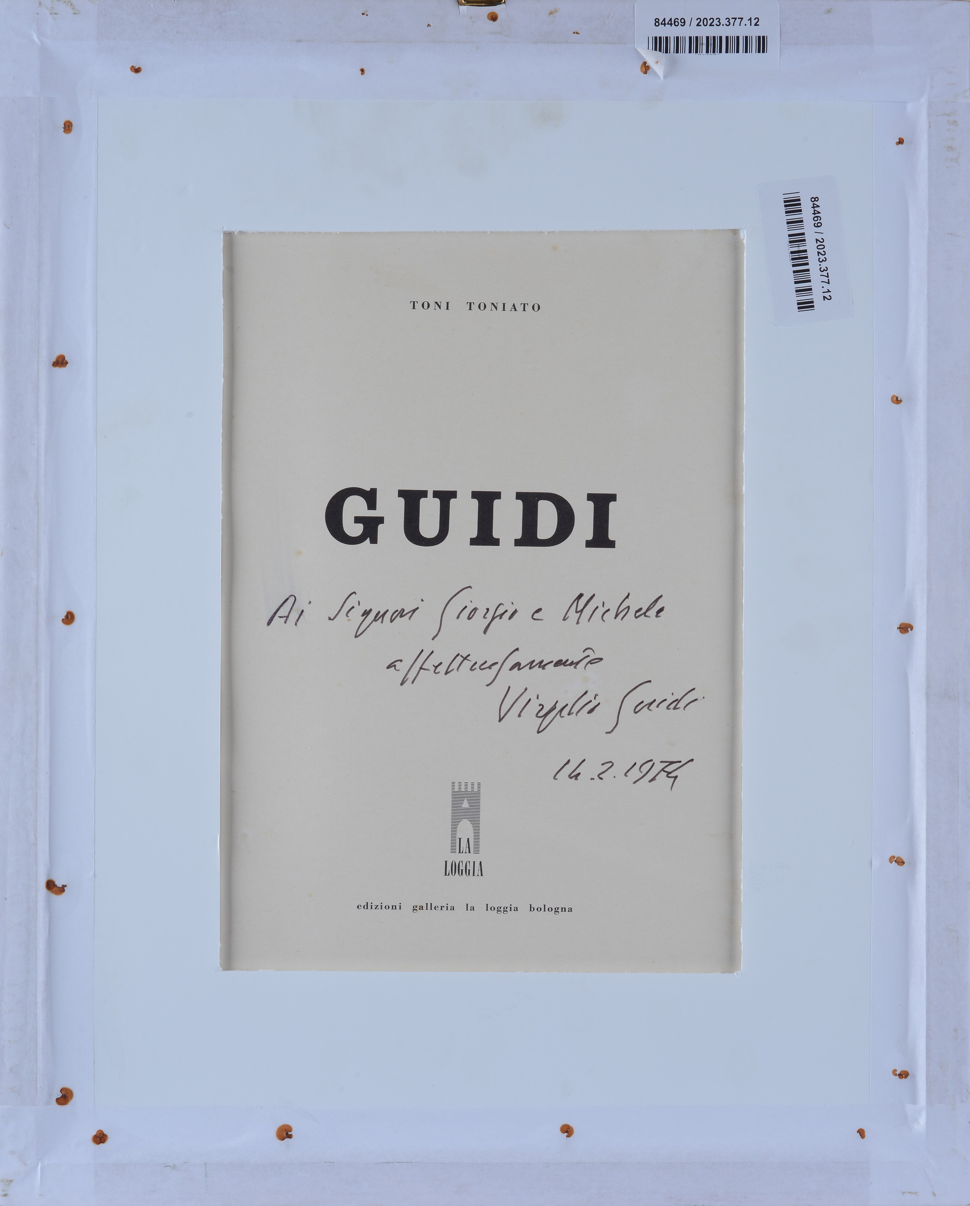 Virgilio Guidi - Autoritratto