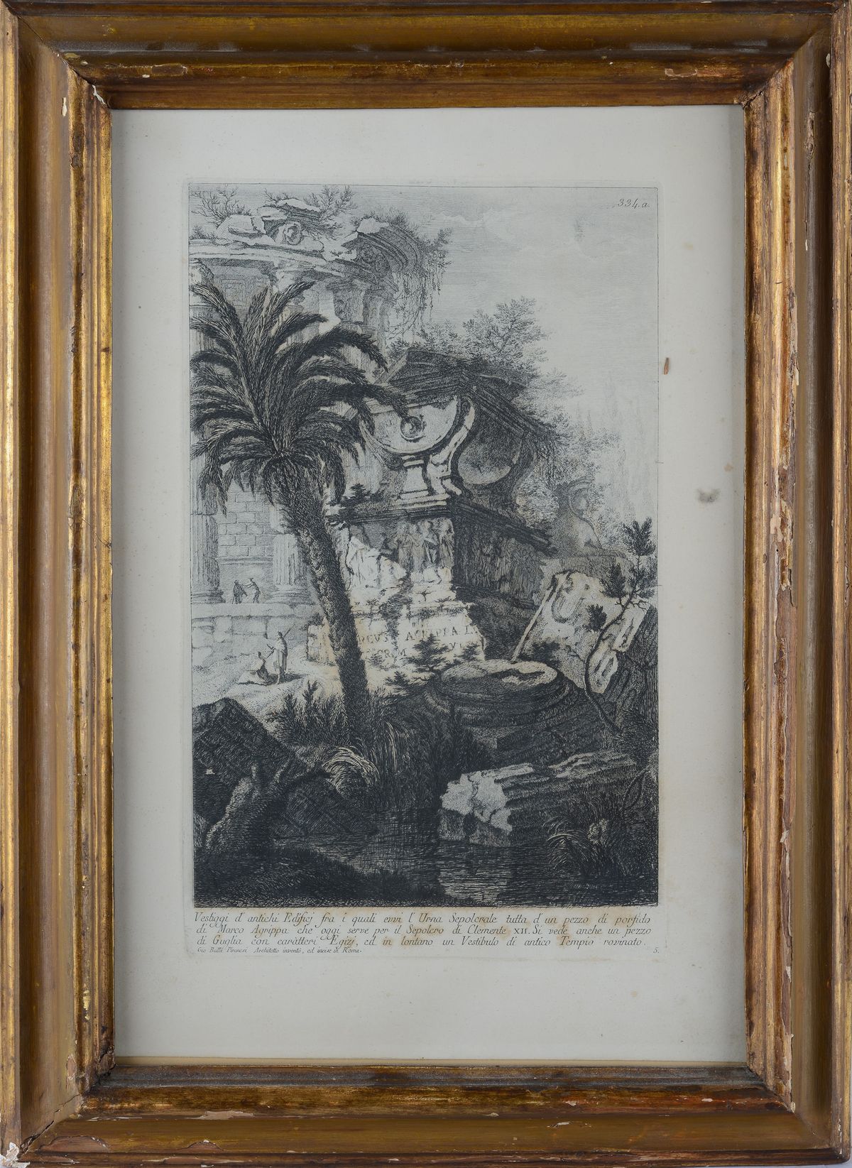 Giovanni Battista Piranesi - Coppia di Acqueforti