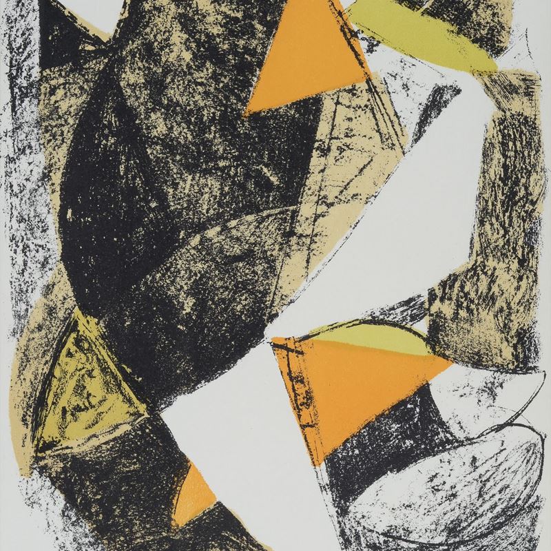 Scorcio di paesaggio con 3 figure