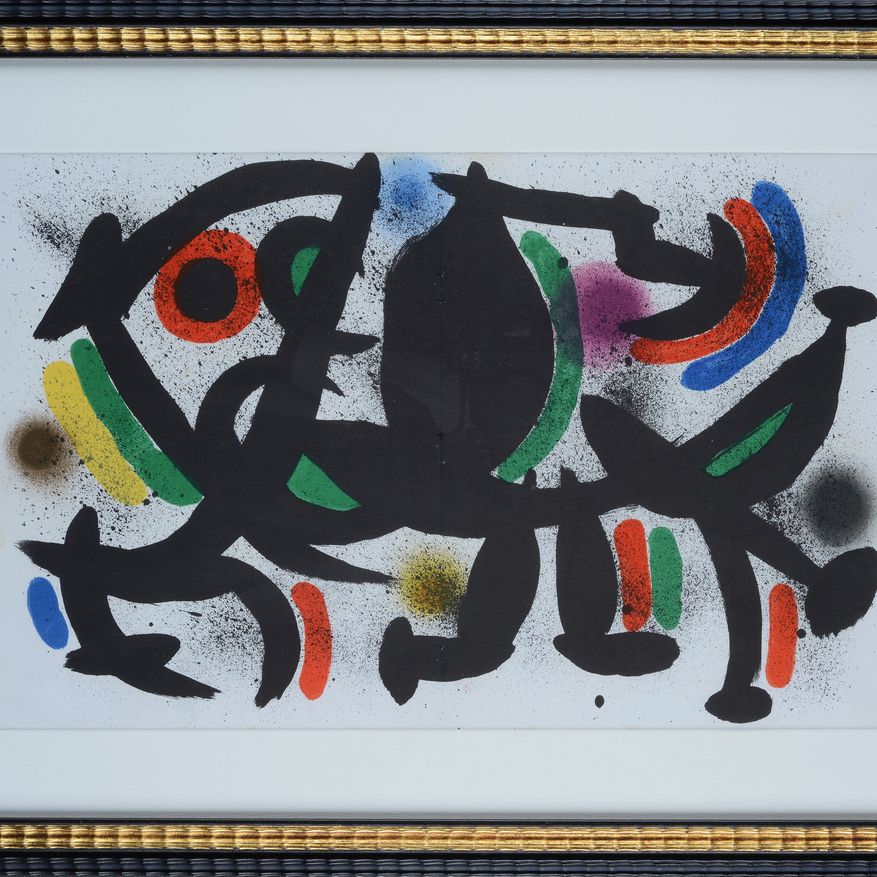 D'apres Joan Miró - Composizione