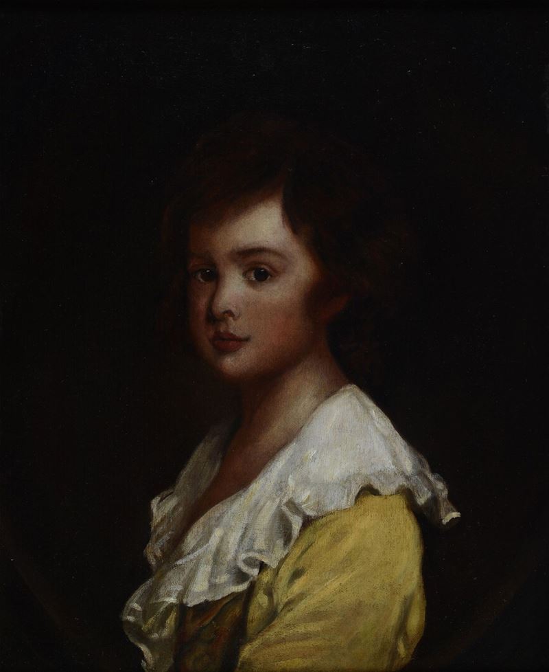 Anonimo, XIX Sec. - Fanciullo