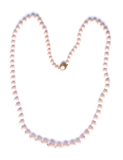 Collana in Corallo Rosa Degradè
