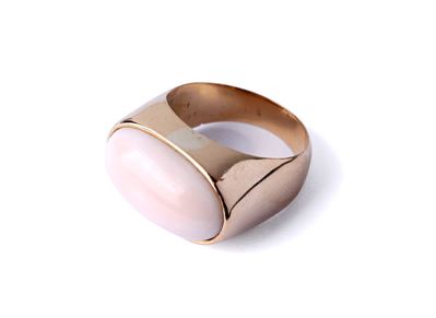 Anello in Corallo Rosa