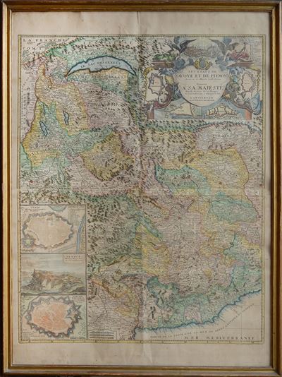 Lotto Composto da Antiche Cartine Geografiche