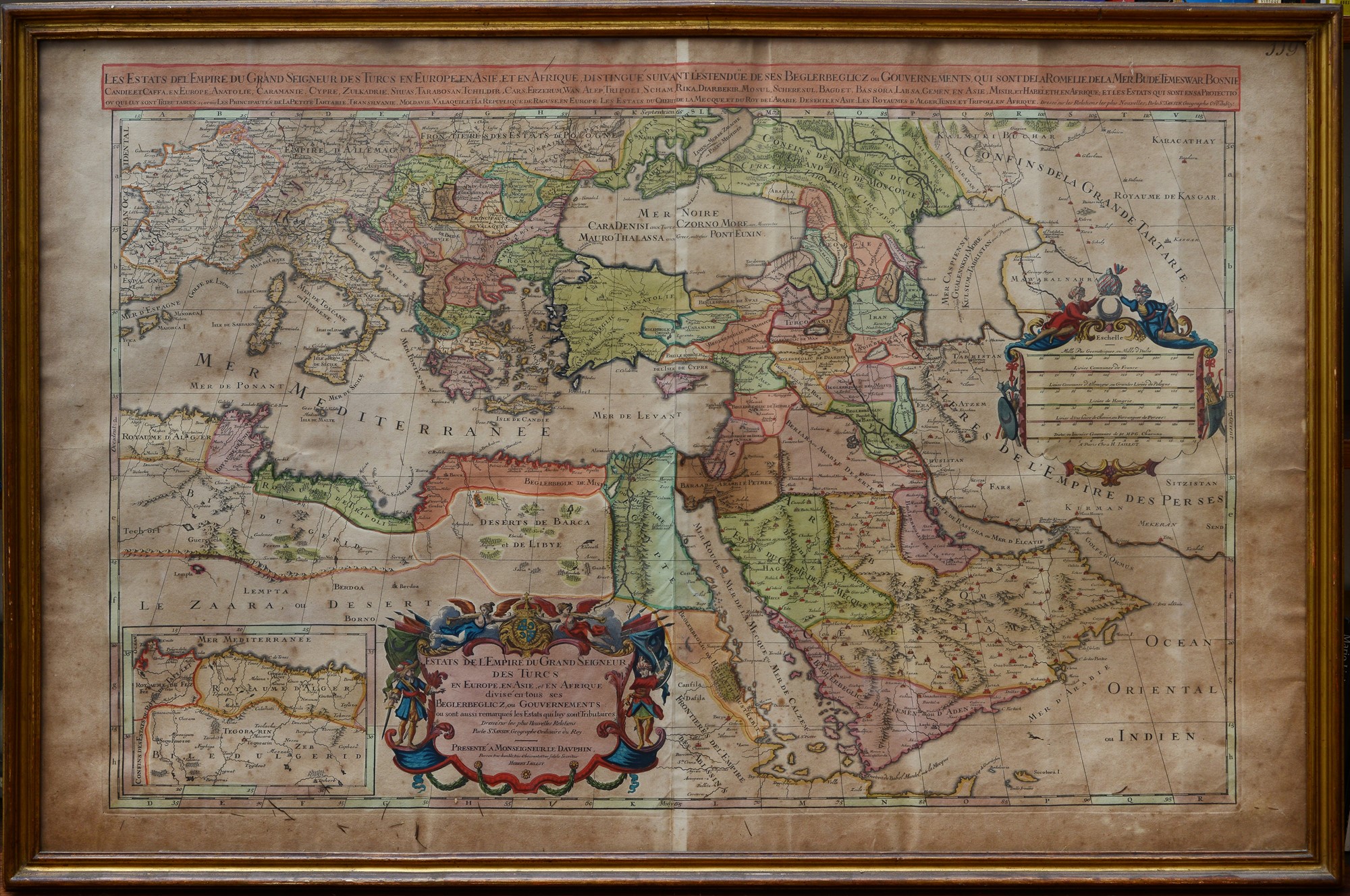 Lotto Composto da Antiche Cartine Geografiche