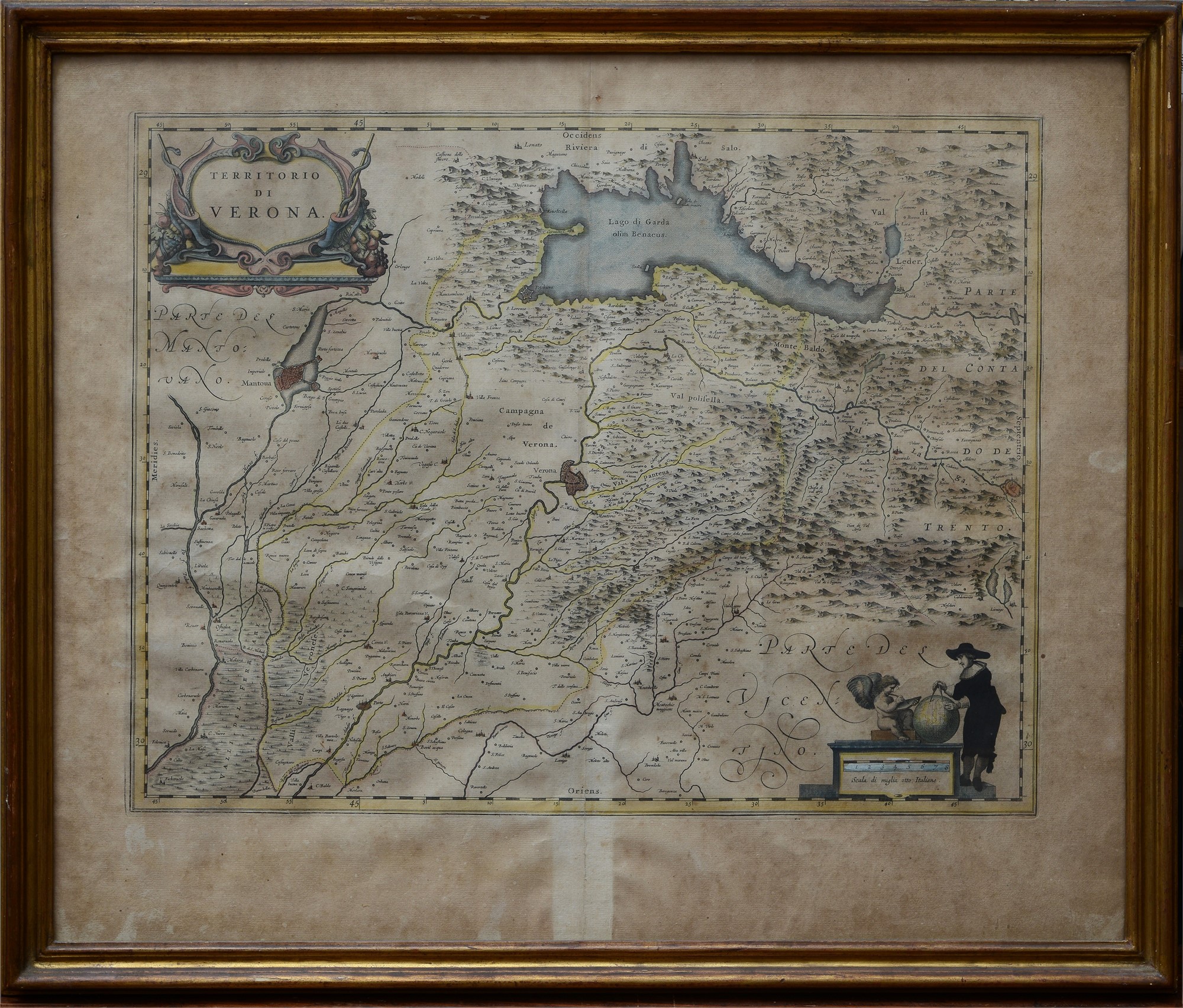 Lotto Composto da Antiche Cartine Geografiche