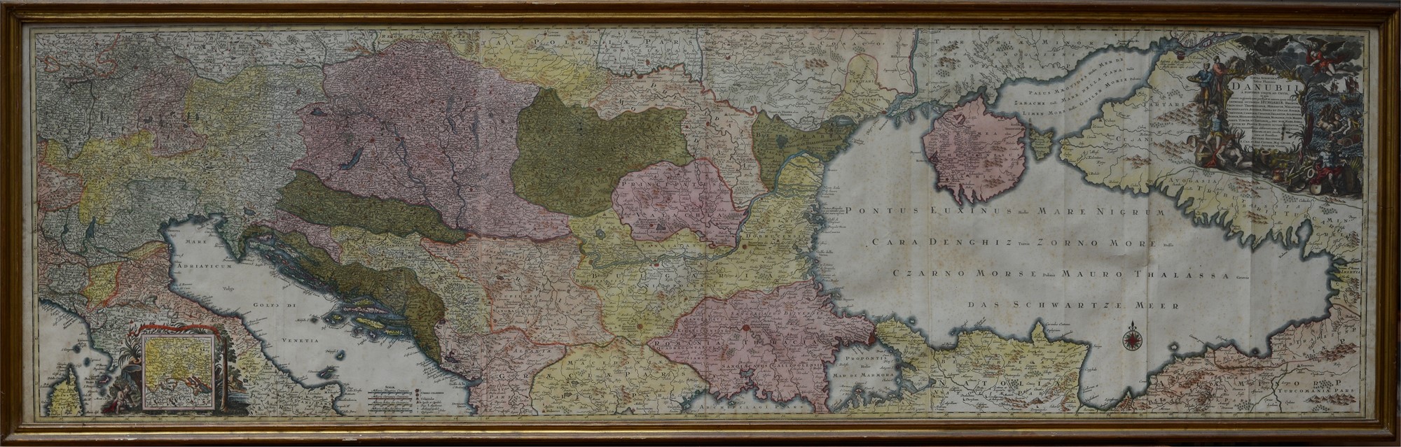 Lotto Composto da Antiche Cartine Geografiche
