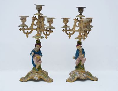 Coppia di Candelabri