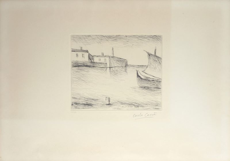 Carlo Carrà - Marina