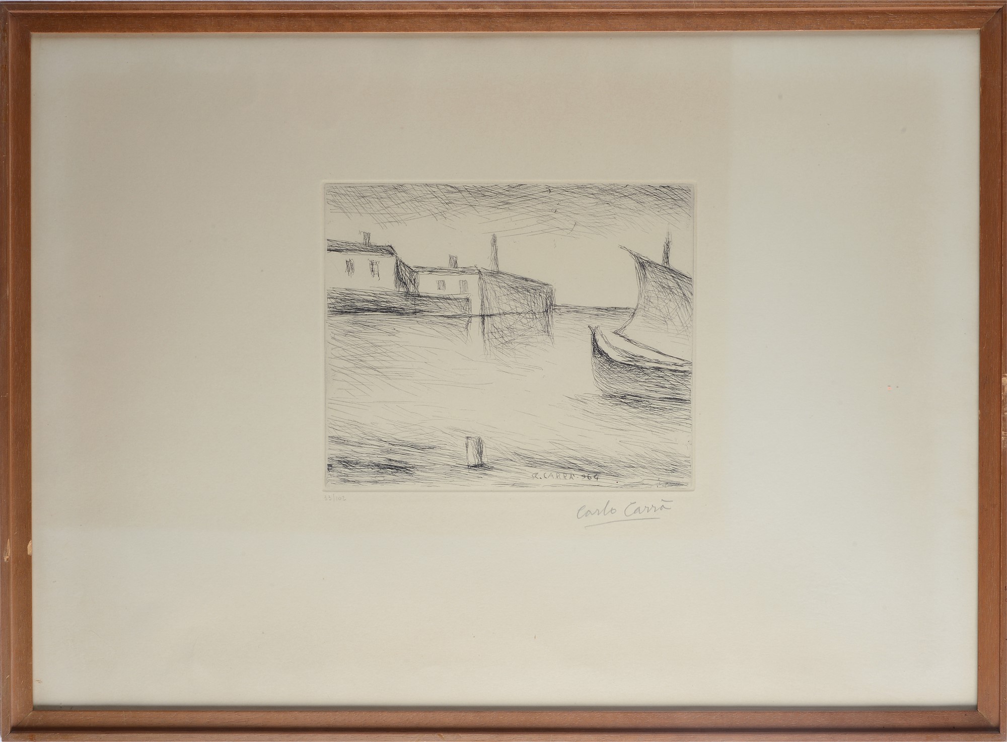 Carlo Carrà - Marina