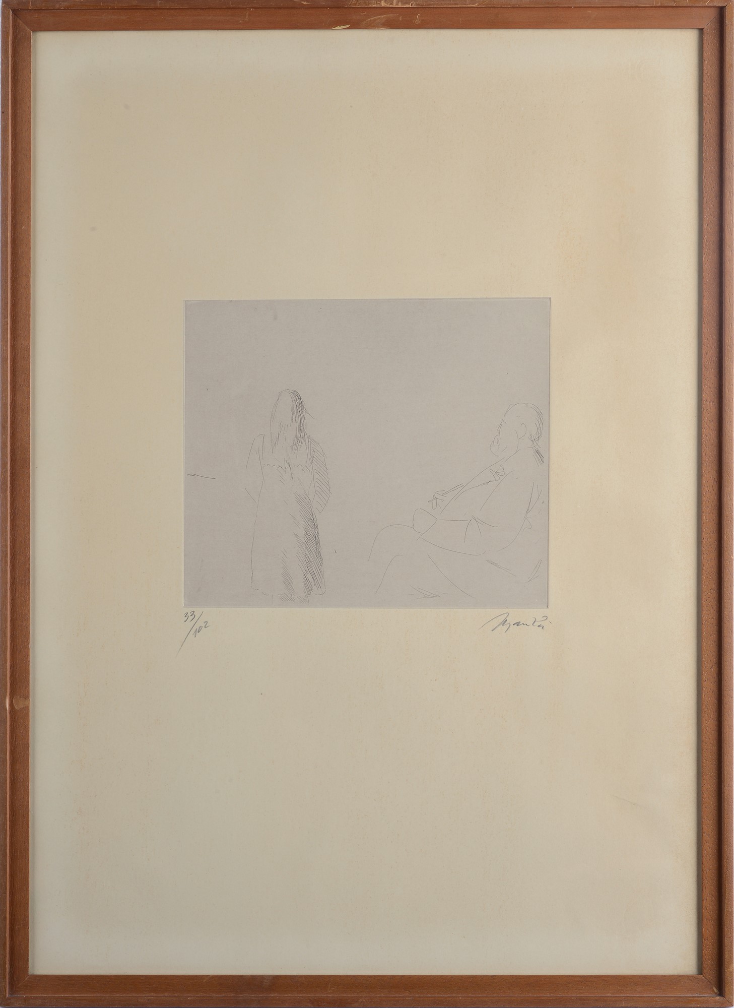 Giacomo Manzù - Il Pittore e la Modella