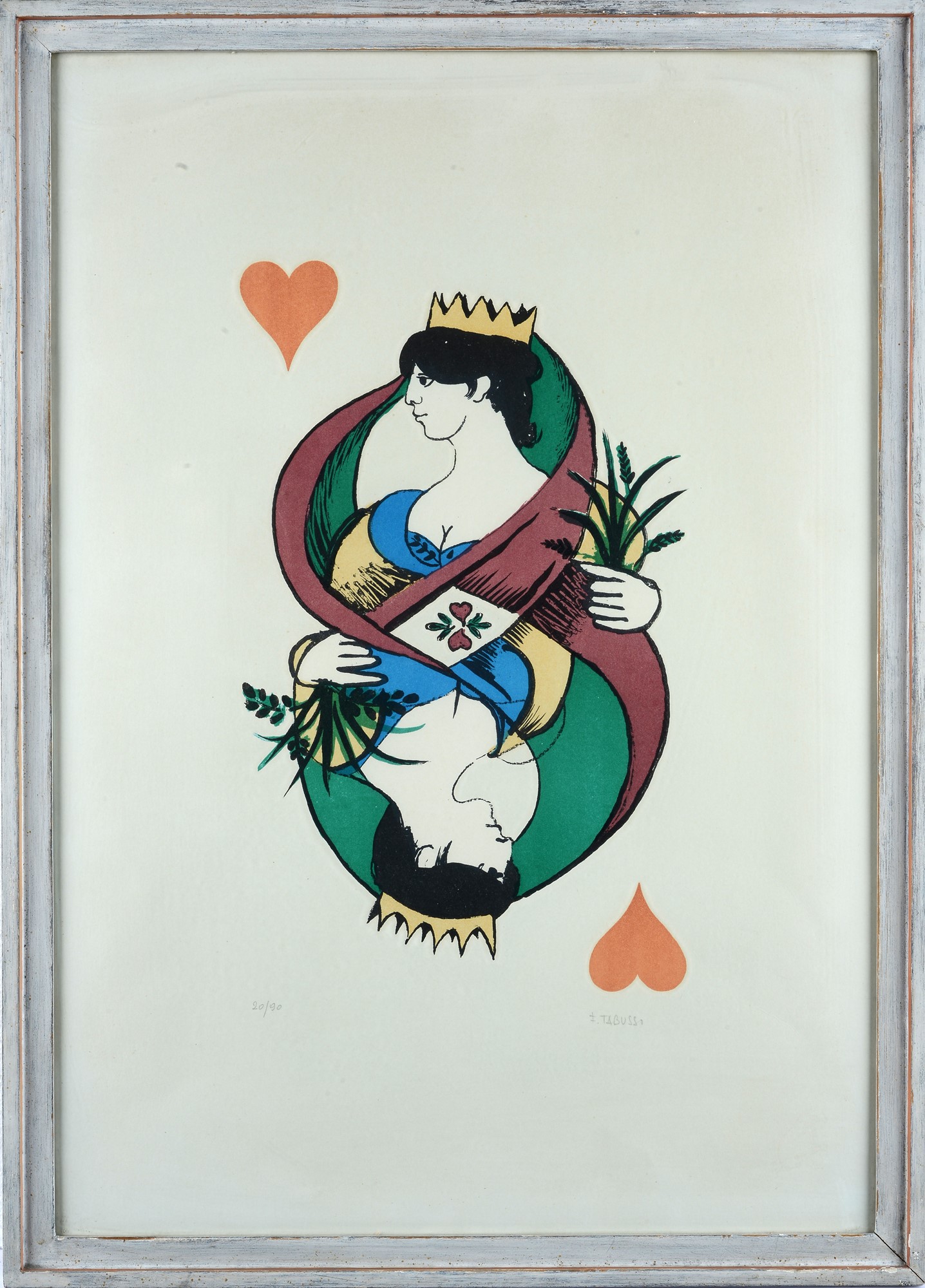 Anonimo, XX Sec. - Regina di Cuori
