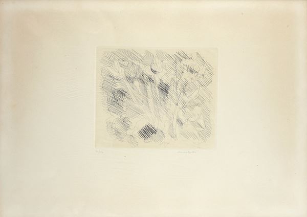 Ennio Morlotti - Fiori
