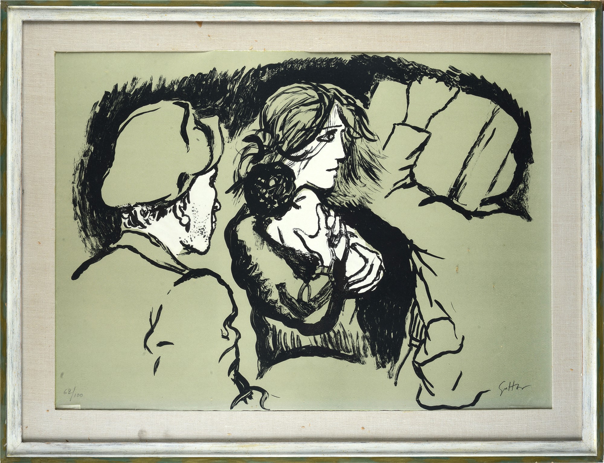 Renato Guttuso - Madre e Figlio