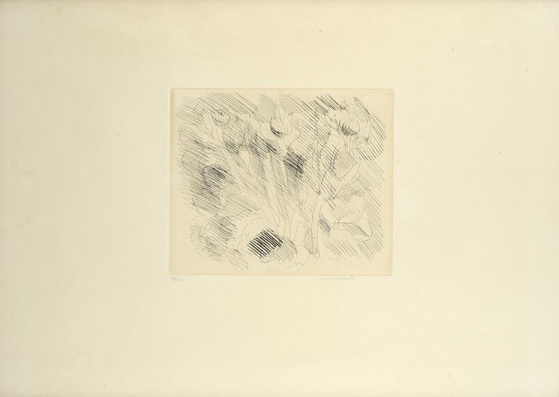 Ennio Morlotti - Fiori