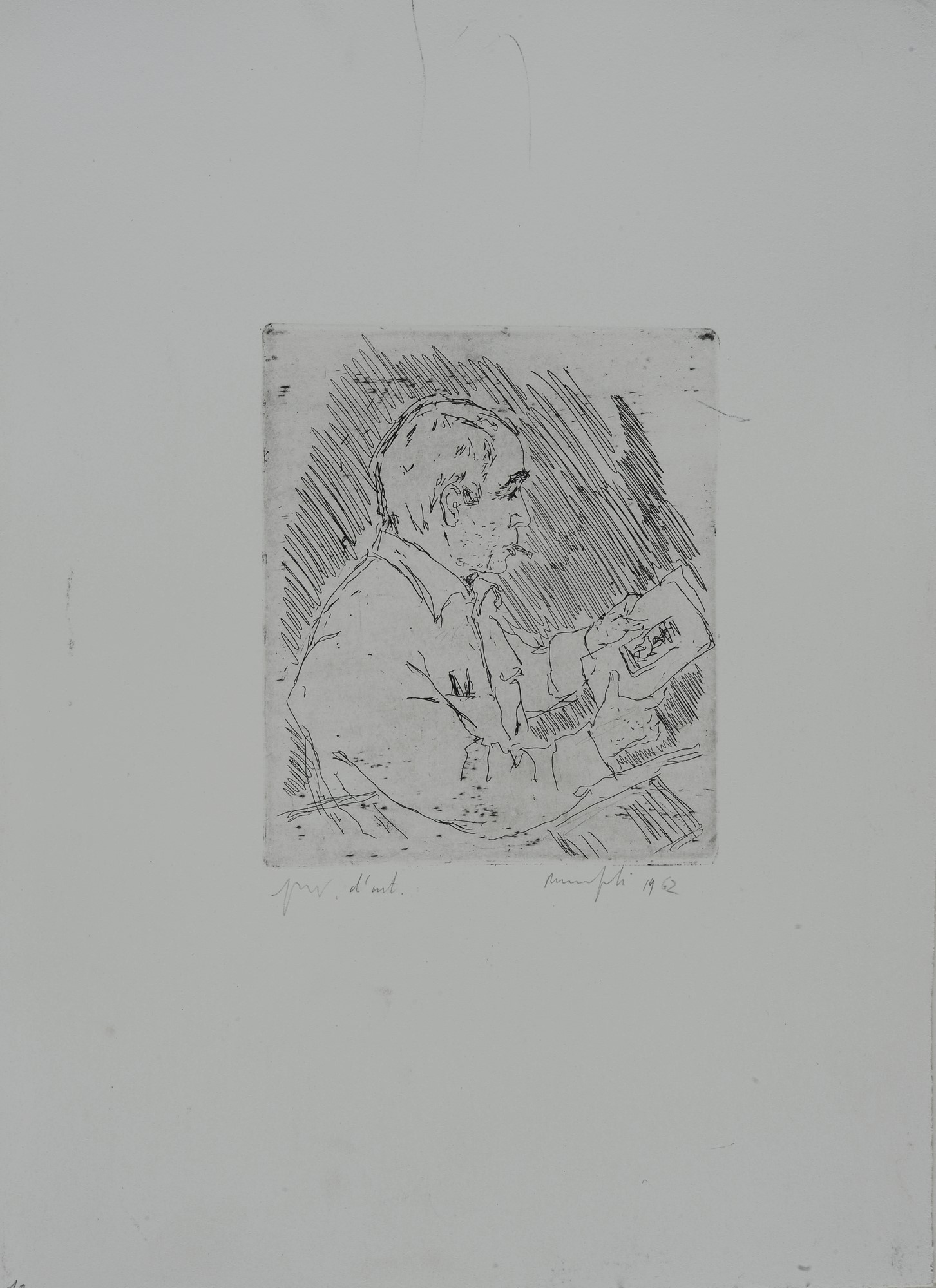 Alberto Manfredi - Lotto Composto da 9 Incisioni