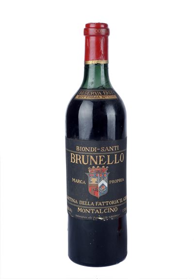 Brunello Biondi Santi Riserva 1957