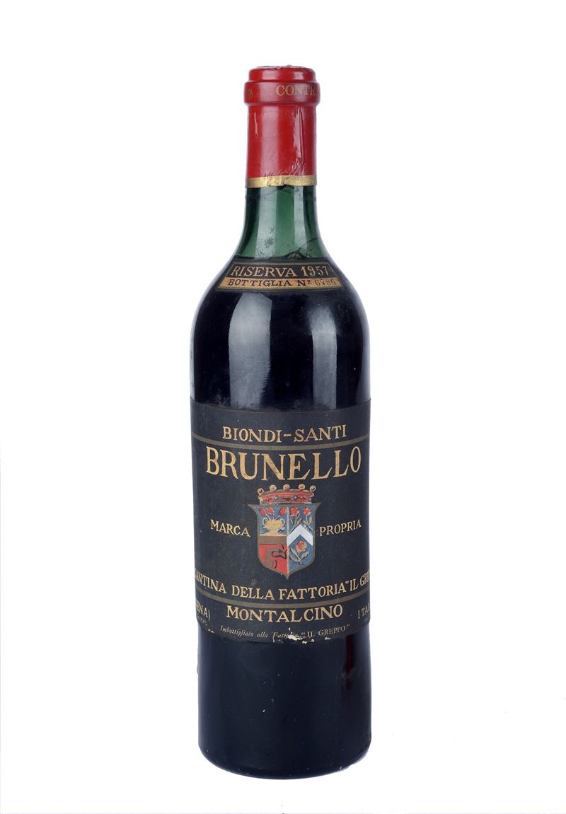 Brunello Biondi Santi Riserva 1957